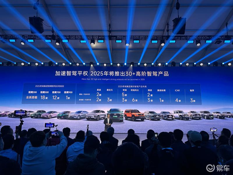 奇瑞推出多款智驾版车型 小蚂蚁智驾版抢先订购价6.59万元