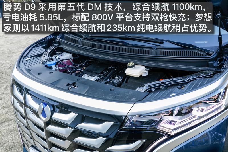 全新岚图梦想家对比腾势D9 谁才是35万级高端MPV的终极之选？