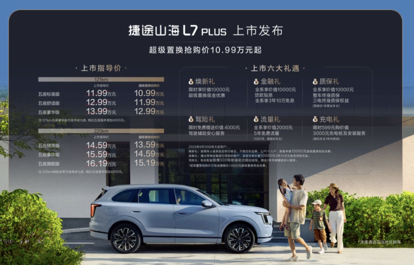 买捷途山海L7 PLUS选7座，玩一趟就值回票价？